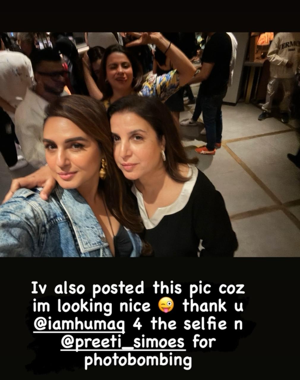  Instagram Stories Farah Khan shared